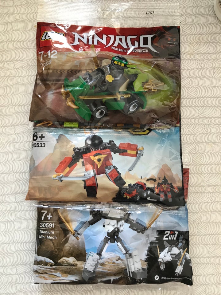 Lego Ninjago 30532+30533+30591