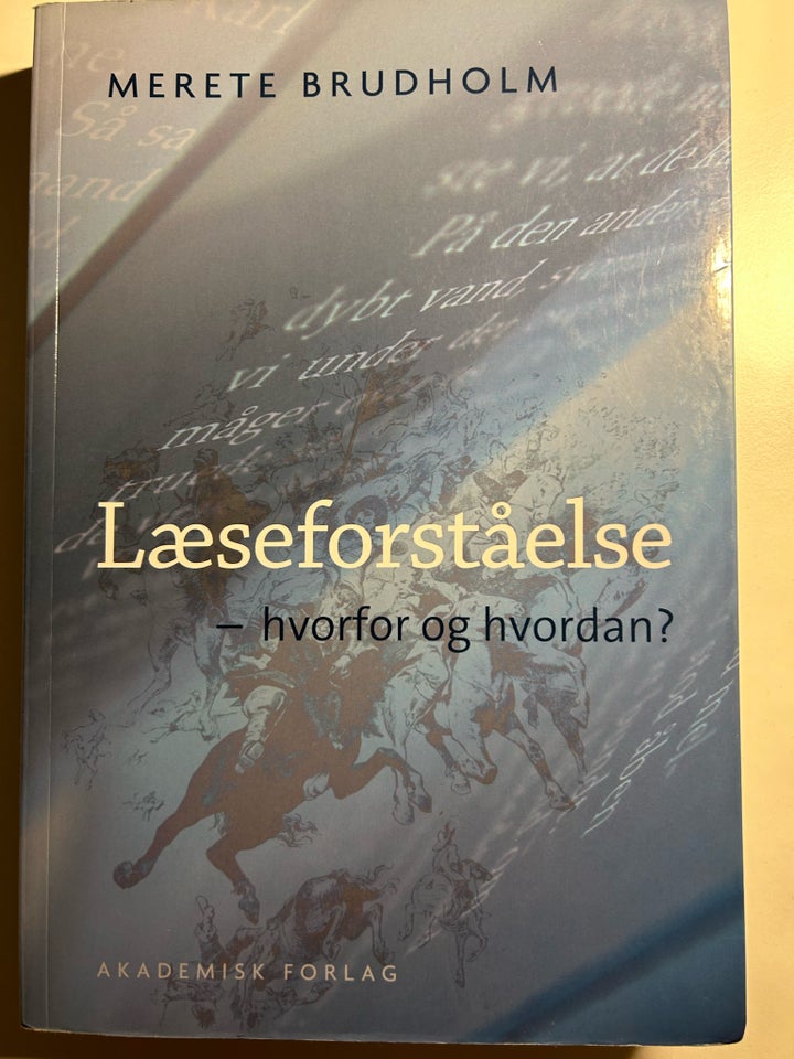 Læseforståelse, Merete Brudholm,