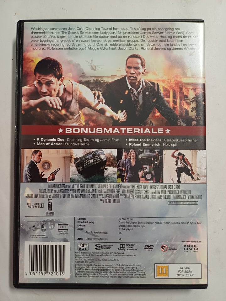 White House Down, DVD, action