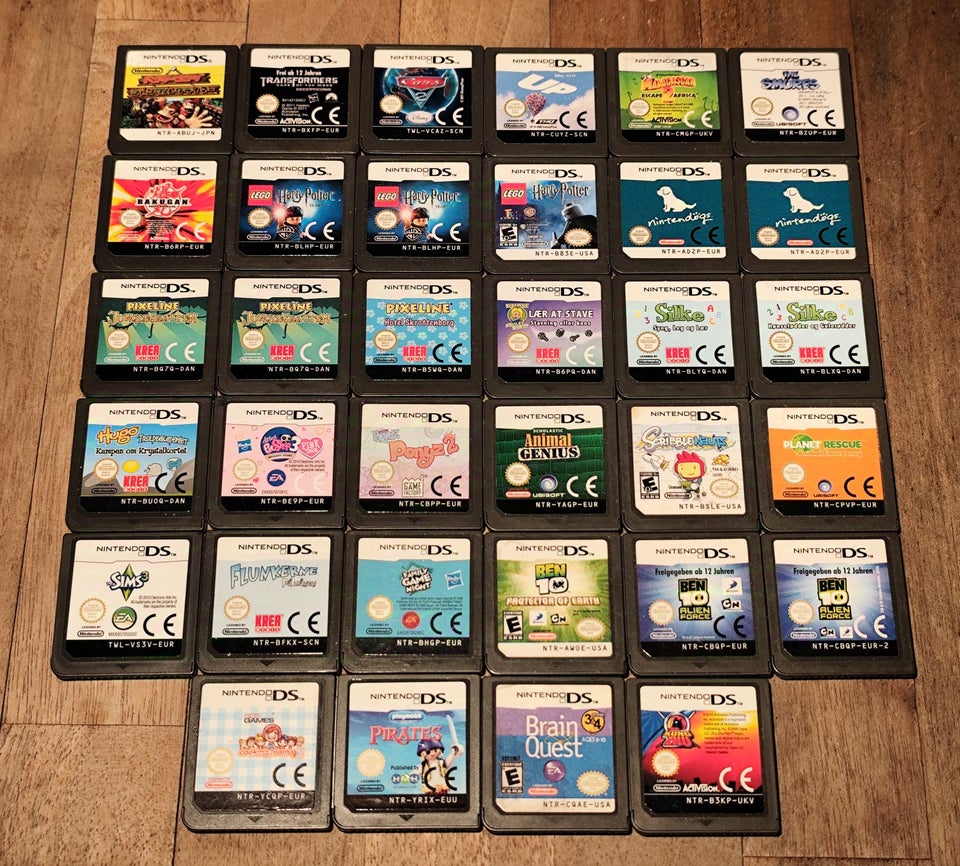 Blandede Nintendo DS spil -