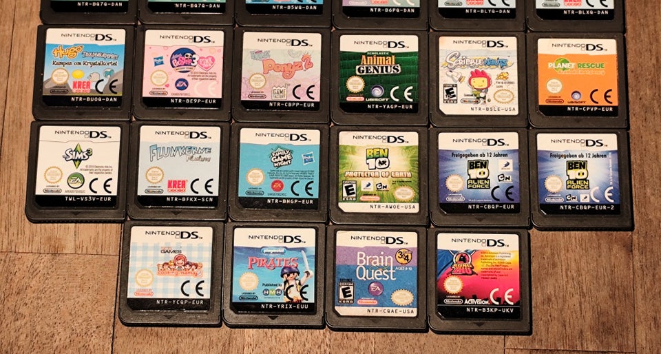 Blandede Nintendo DS spil -