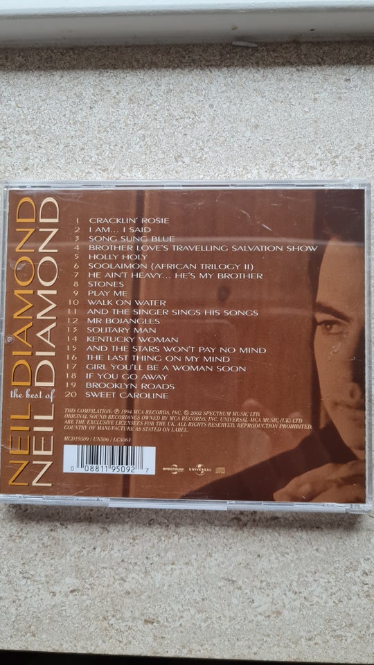 NEIL DIAMOND: THE BEST OF, rock