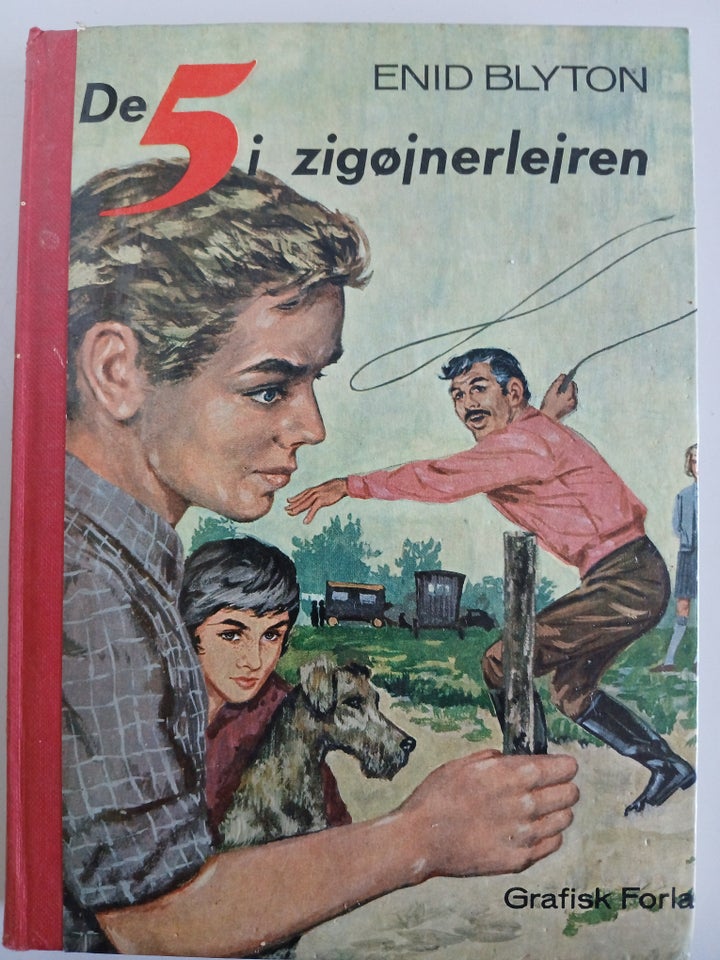 De 5 i zigøjnerlejren Enid Blyton