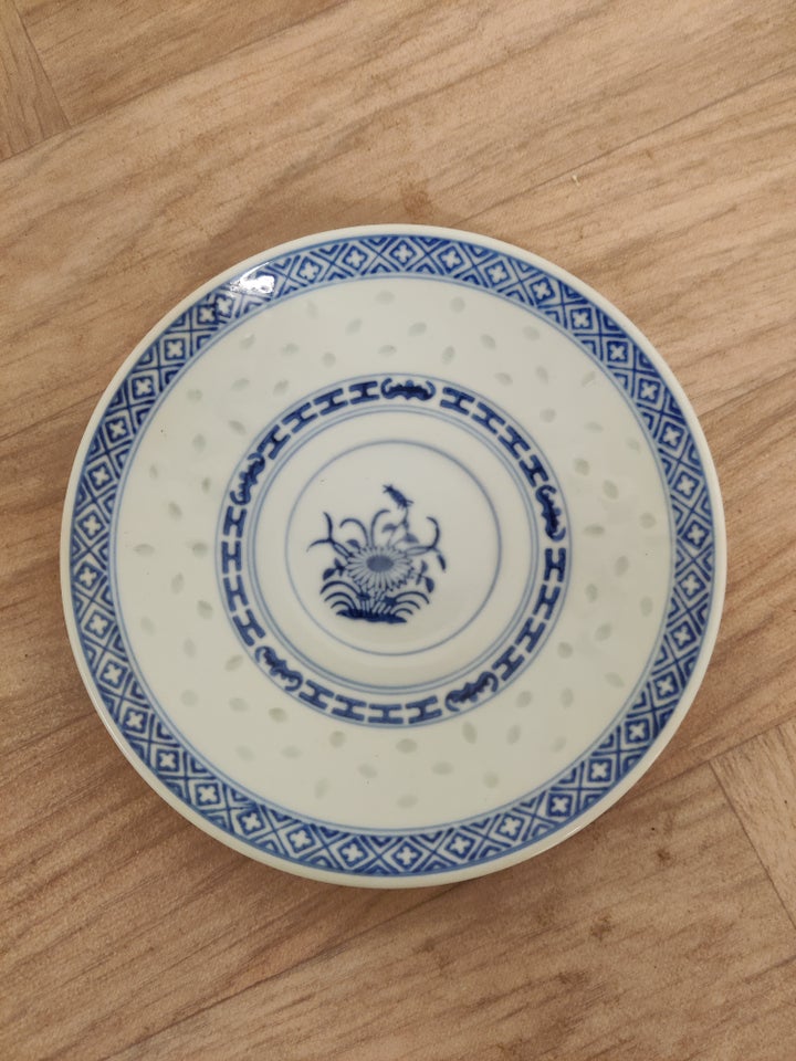 Porcelæn 5 sæt tekopper med