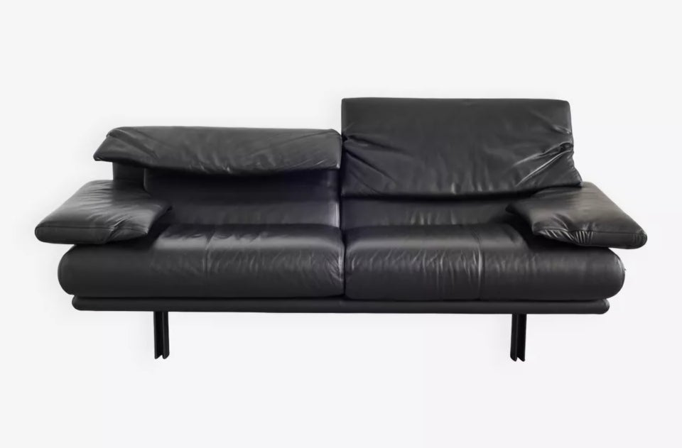 Sofa, metal, 3 pers.