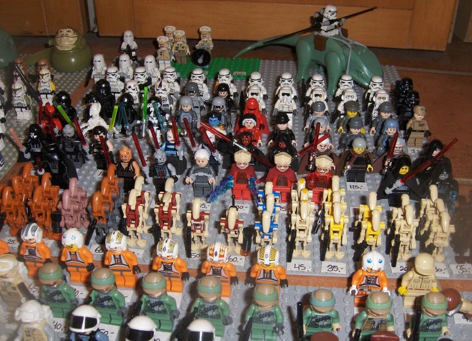 Lego Star Wars Mange figurer