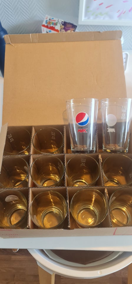 Glas Drikkeglas Pepsi max