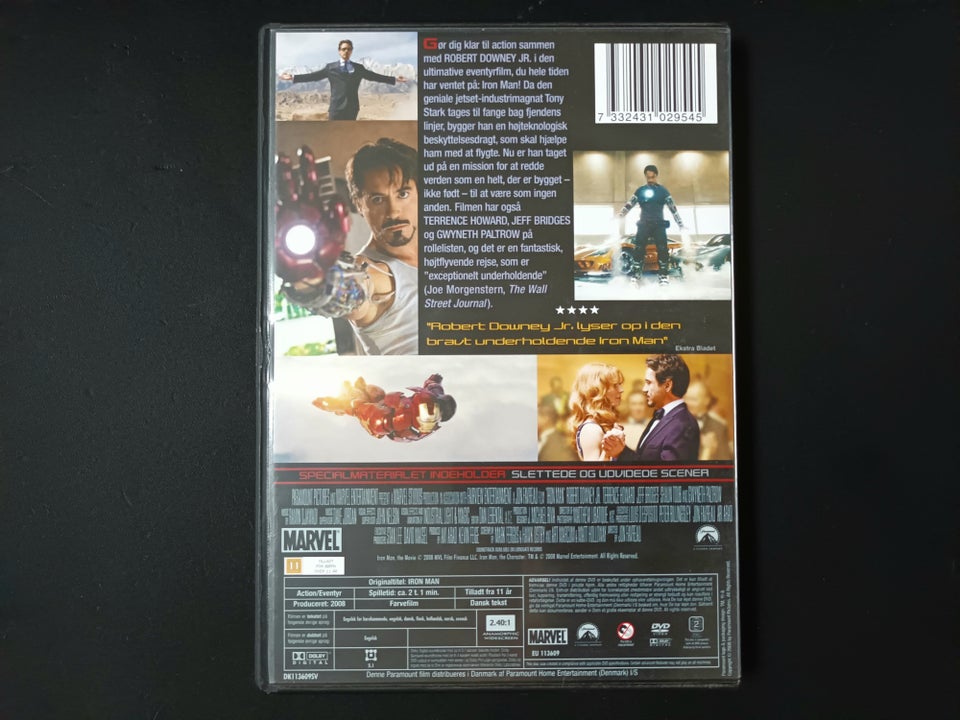 Iron Man, DVD, science fiction