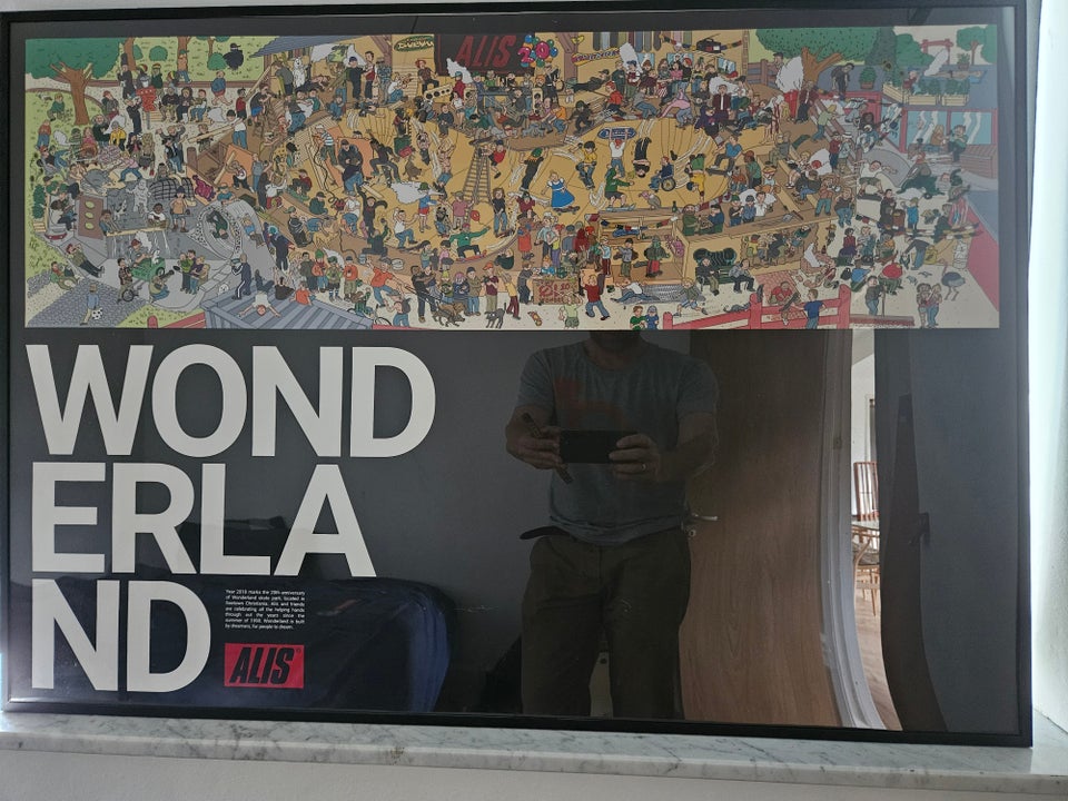 Plakat, Alis, motiv: Wonderland