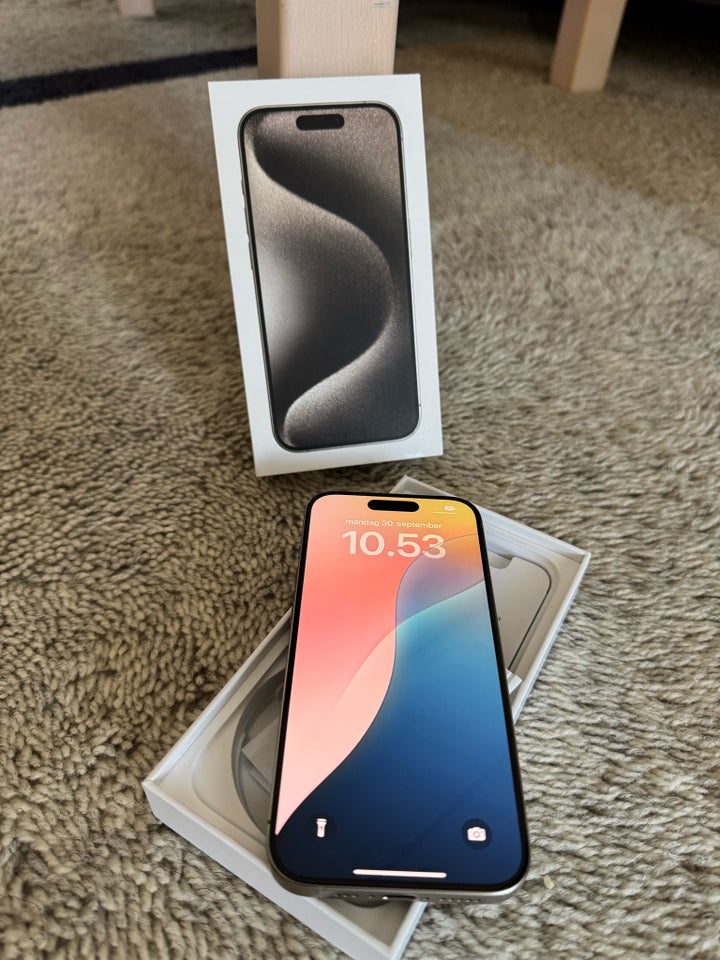 iPhone 15 Pro, 128 GB, Perfekt