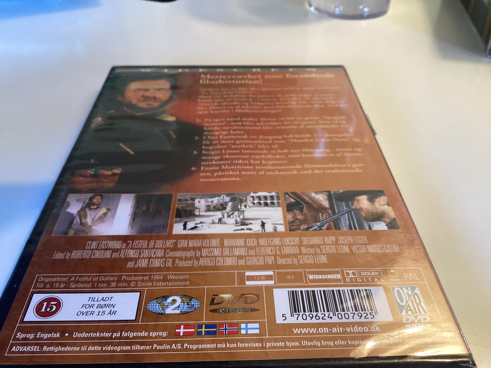 En nævefuld dollars  DVD western