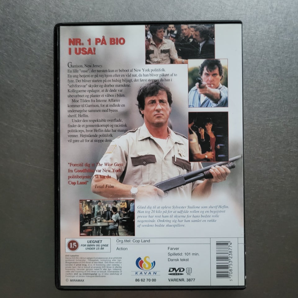 Cop land, DVD, action