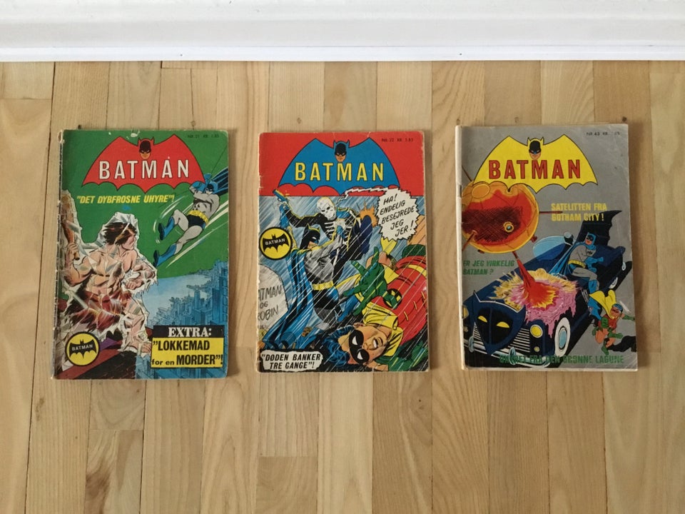 Batman 1967-1968, Tegneserie