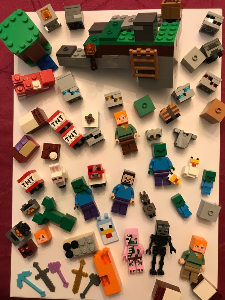 Lego Minecraft Diverse figurer og