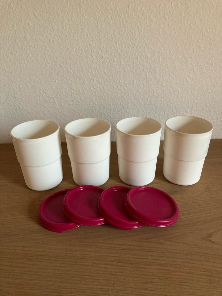 Plastik Krus med låg Tupperware