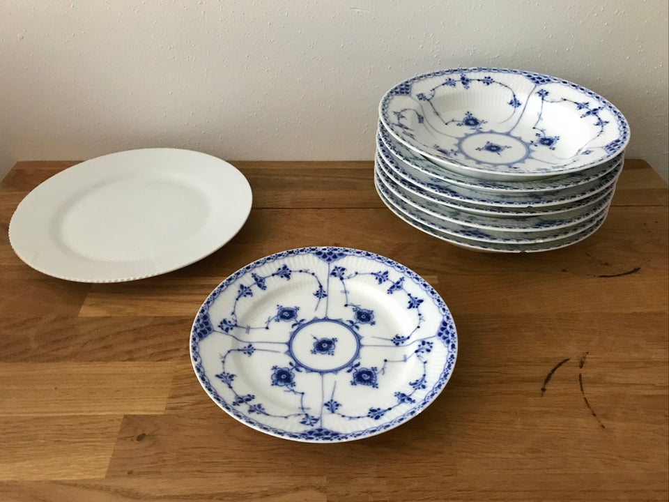 Porcelæn Tallerkner Royal