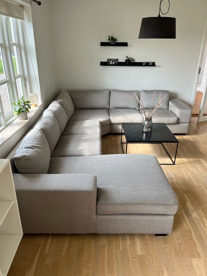 Sofa stof 6 pers