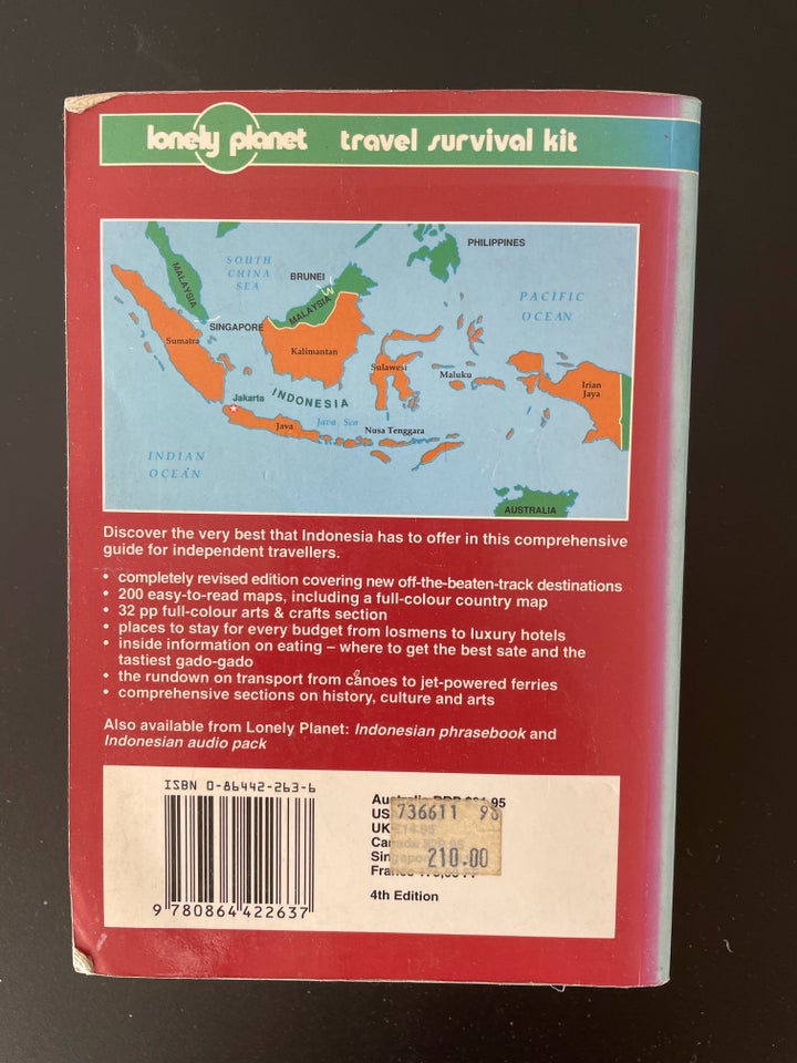 Indonesien, Lonely Planet, emne: