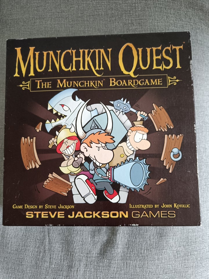 Munchkin Quest - the Munchkin board