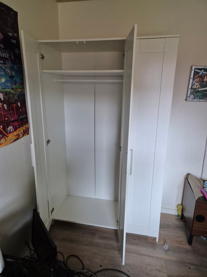 Garderobeskab, Ikea, b: 117 d: 50 h: