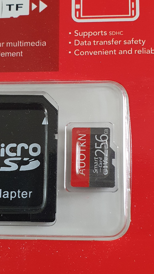 Andet mærke SD kort 128 GB  Perfekt