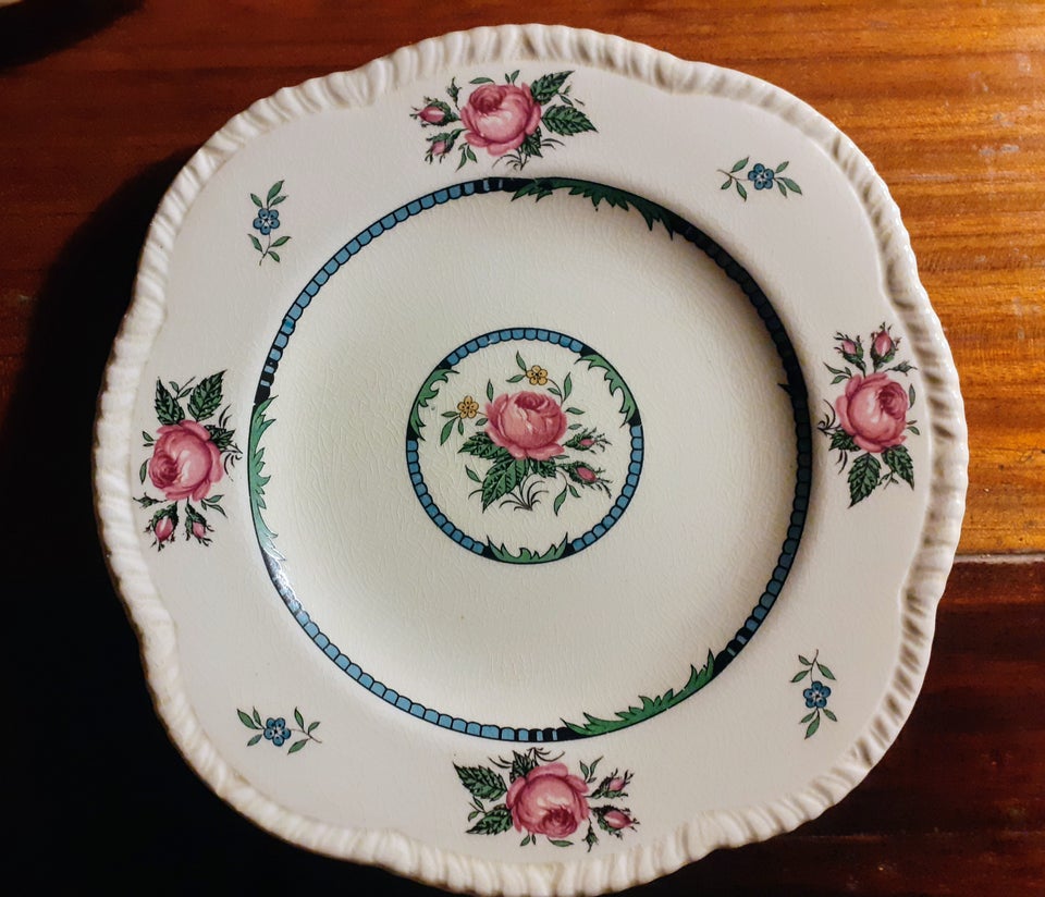 kage tallerkner, porcelæn, 100 år