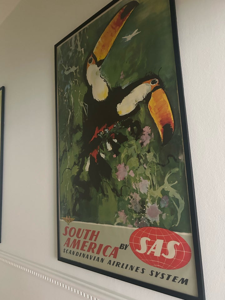 Plakat Otto Nielsen motiv: SAS