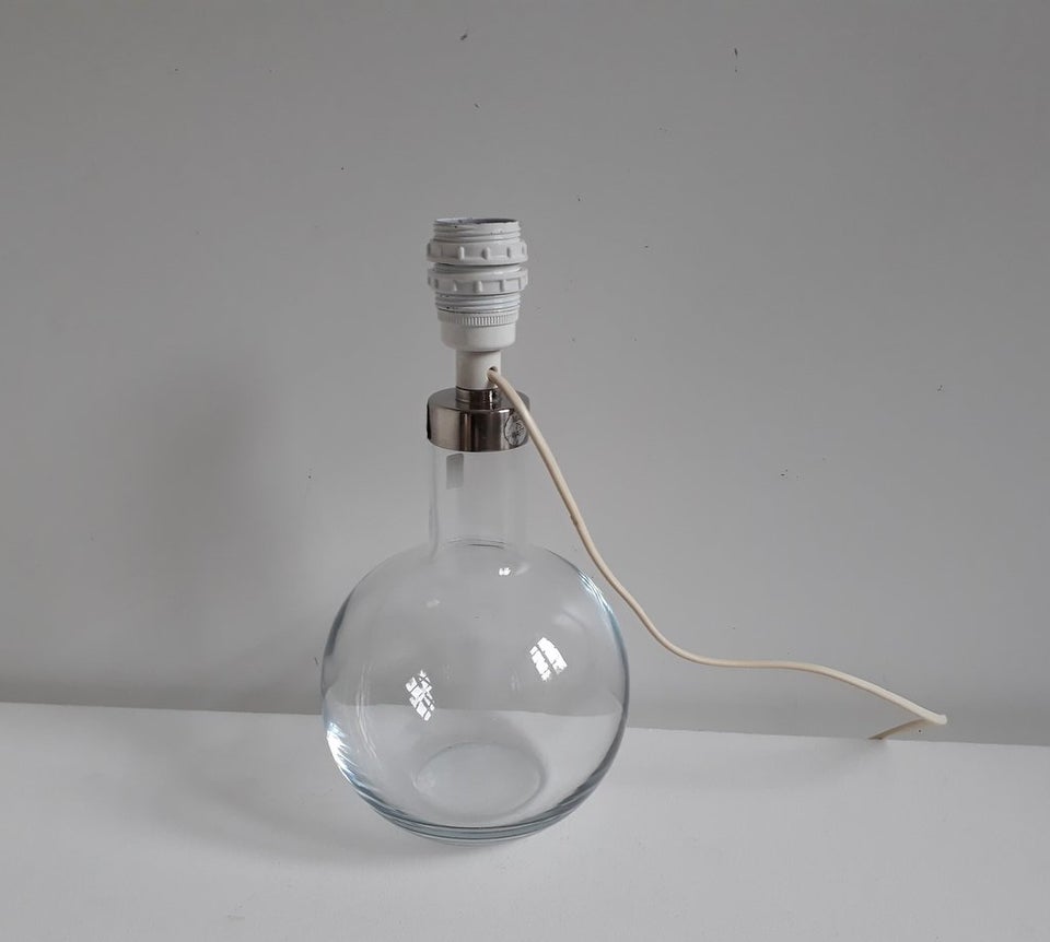 Bordlampe Glas, Glaslampe, Lampe