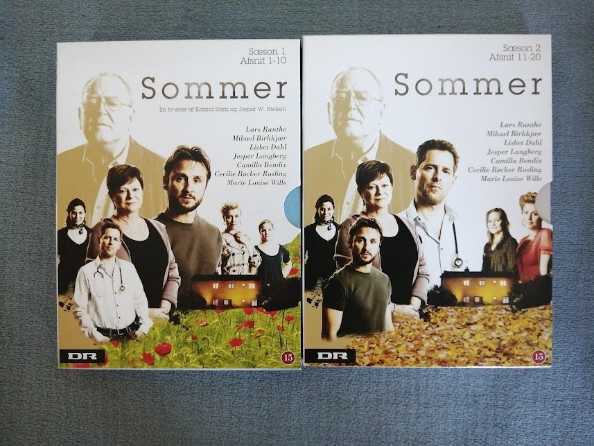 Sommer Sæson 1+2, DVD, TV-serier