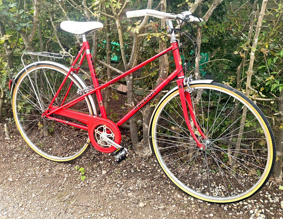 Damecykel, Raleigh, Handbuilt by