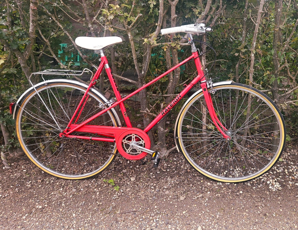 Damecykel, Raleigh, Handbuilt by