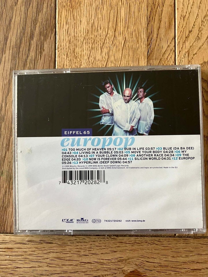 EIFFEL 65: EUROPOP, pop