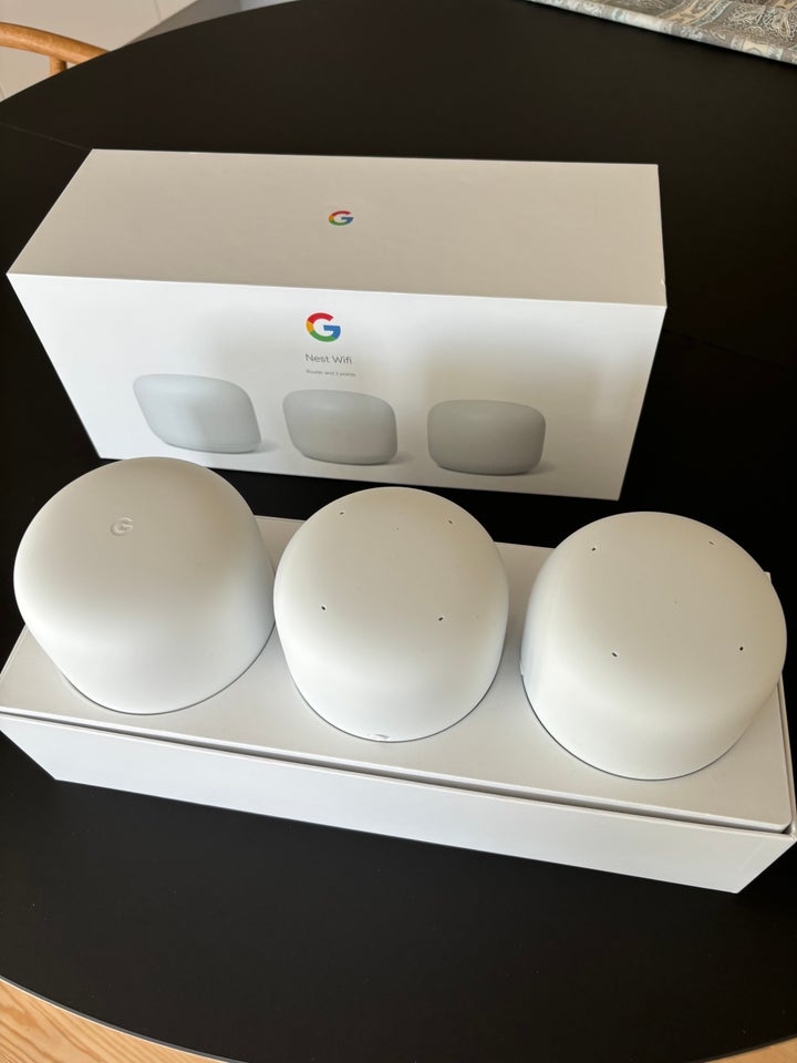 Google Nest Router and 2 po...