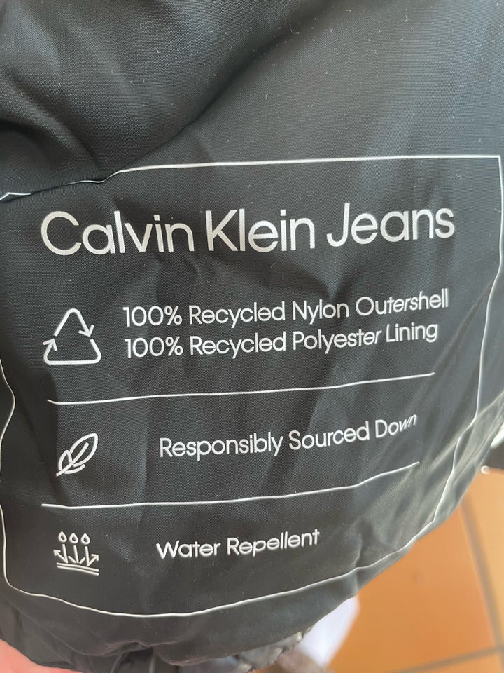 Dynejakke, str. 36, Calvin Klein