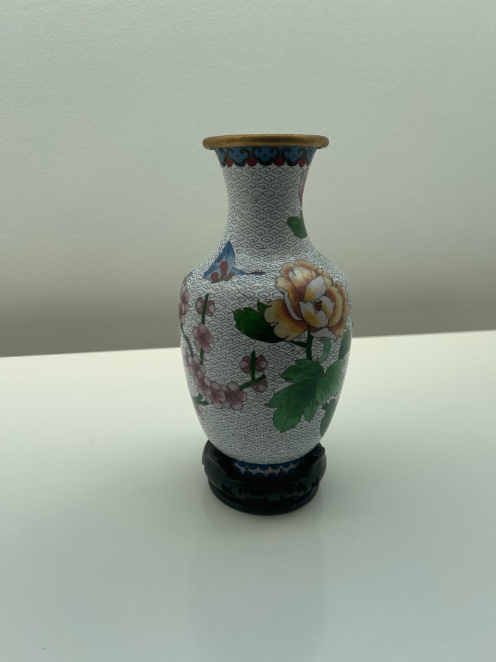 Vase, Kinesisk , motiv: Kinesisk