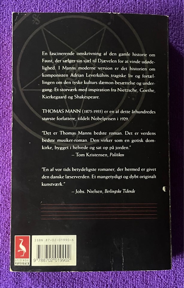 Doktor Faust, Thomas Mann, genre: