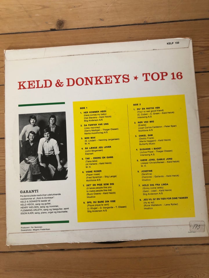 LP, Keld and donkeys