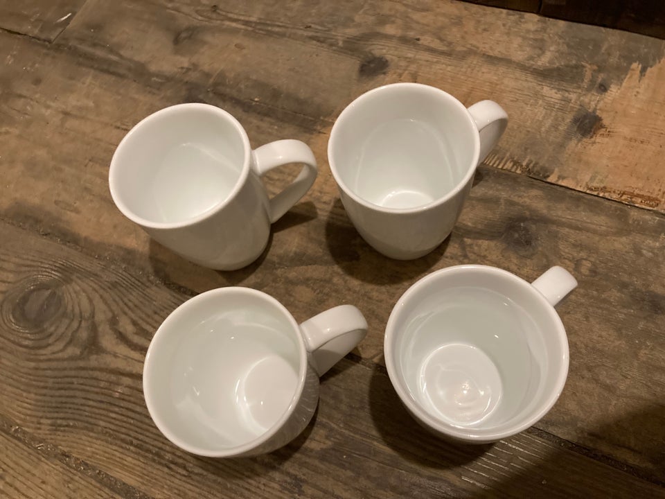 Porcelæn Kopper (4 stk) Søstrene