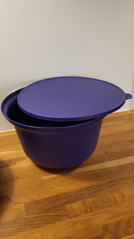 Stor skål med låg Tupperware