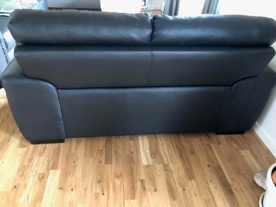 Sofa, læder, 2 pers.