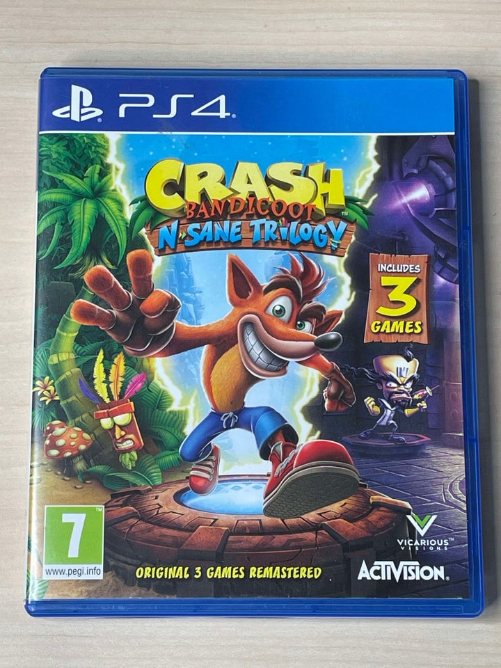 Crash N Sane Trilogy PS4