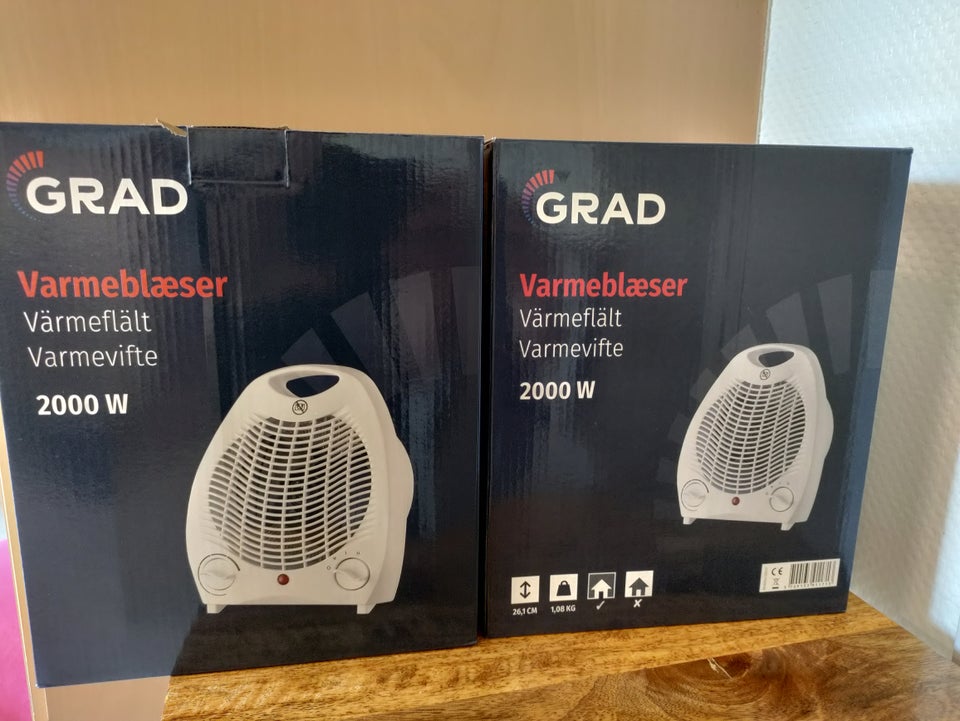 Anden ventilator, Varmeblæser