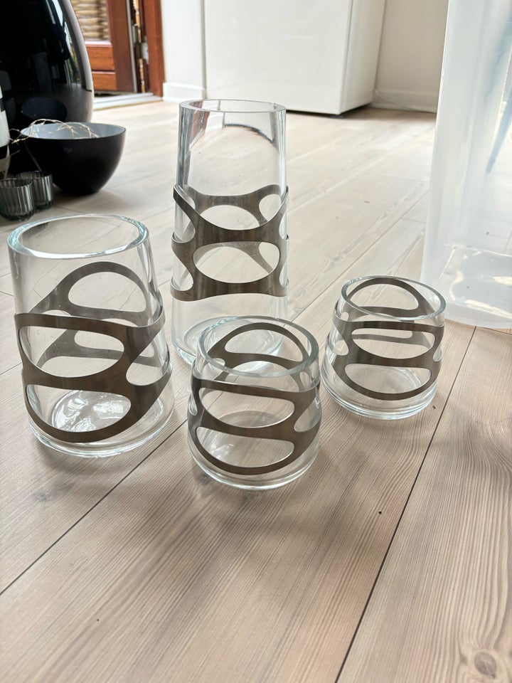 Stelton glas vaser, stager,