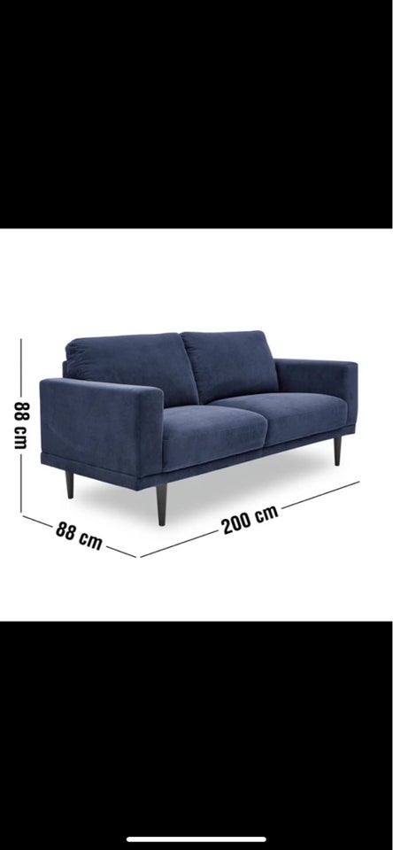 Sofa, Velholdt 2,5 personers sofa