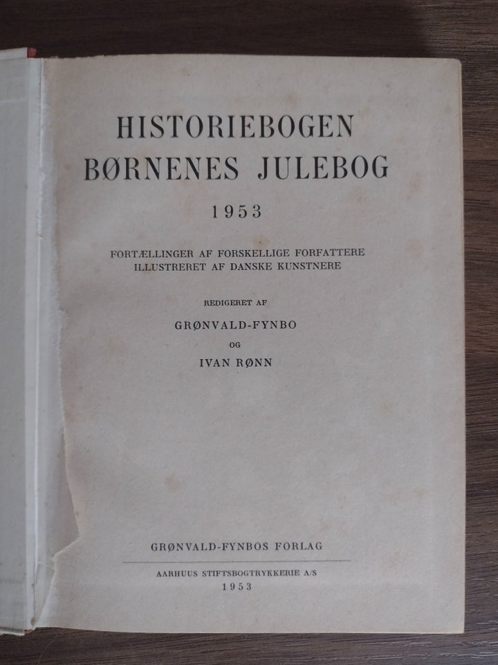 Historiebogen/Børnenes julebog ,