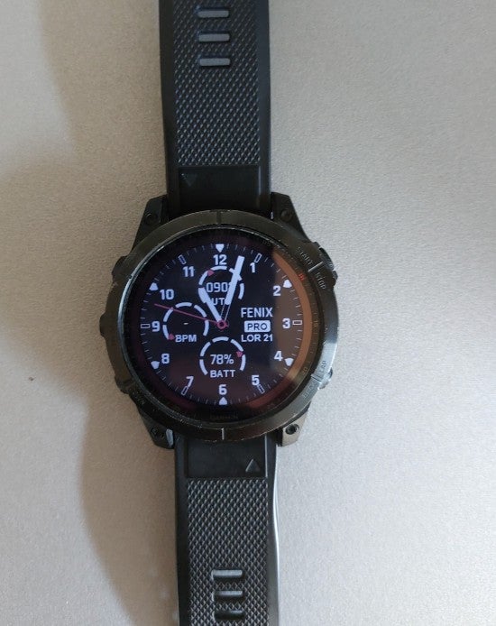 Løbeur Garmin Fenix 7 sapphire