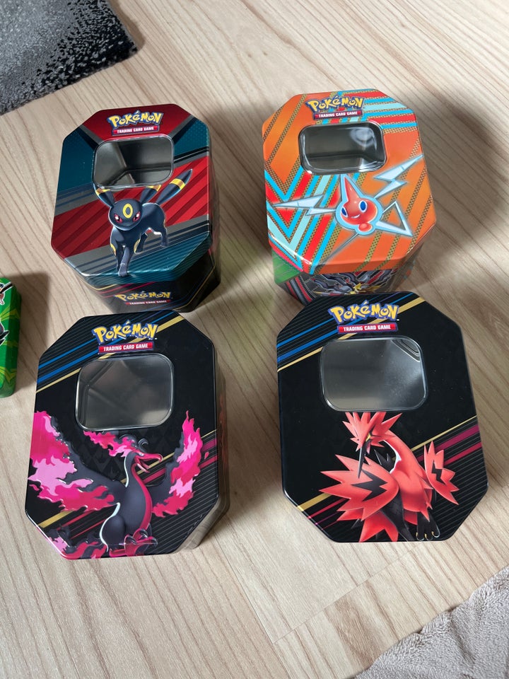 Tin, Pokemon tins