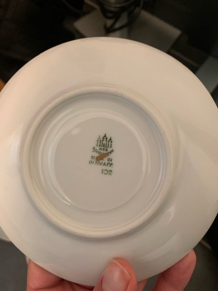 Porcelæn Kaffekop underkop