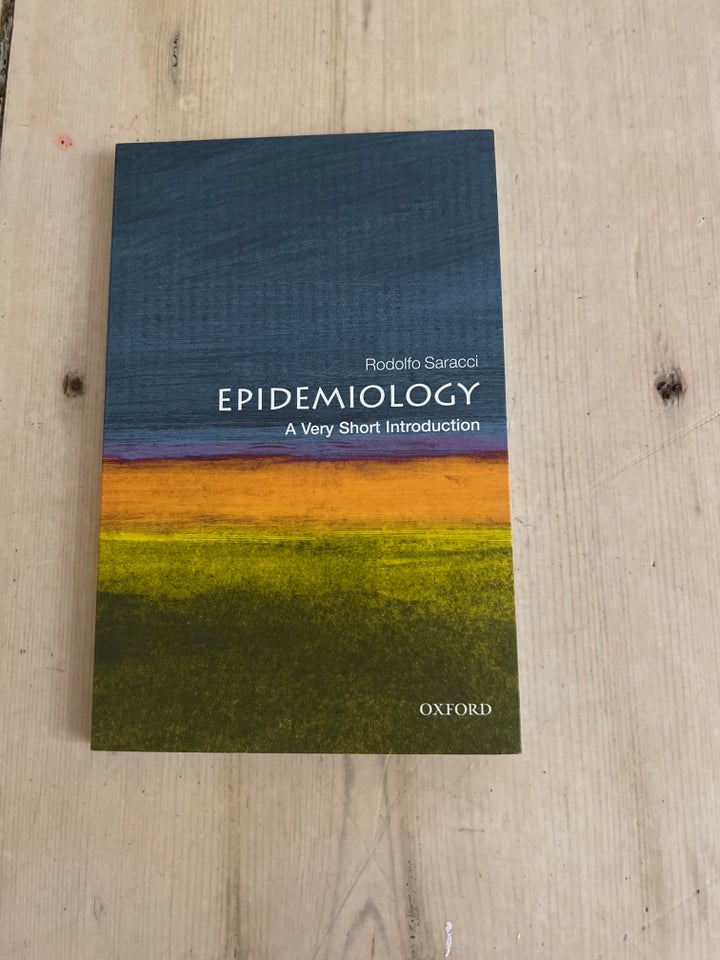 Epidemiology a very short