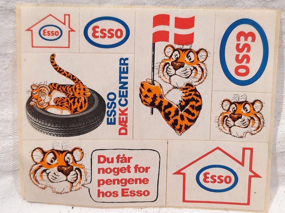 Klistermærker ESSO